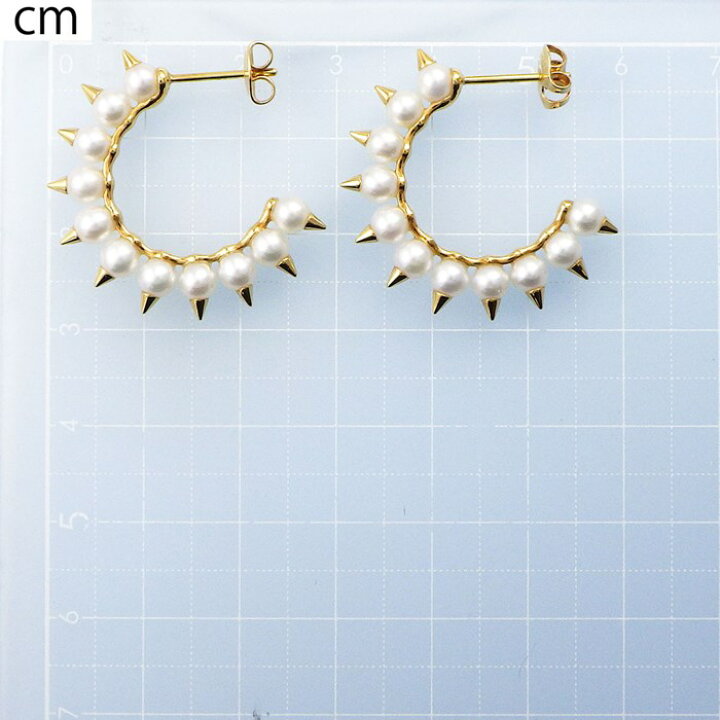 楽天市場】タサキ 田崎真珠 TASAKI ピアス フープ デインジャー  