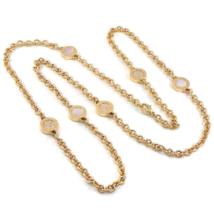 楽天市場】ブルガリ BVLGARI ロングネックレス BB 6モチーフ 