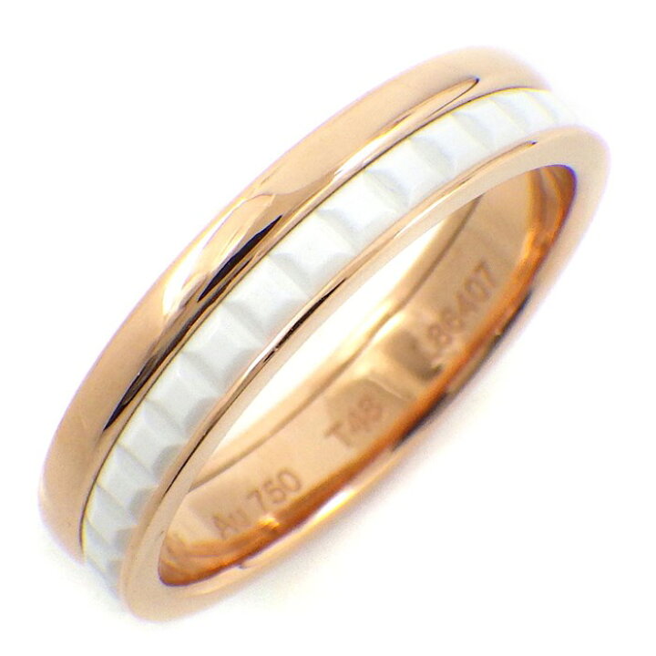 楽天市場】ブシュロン BOUCHERON リング キャトル ホワイト ハーフ 