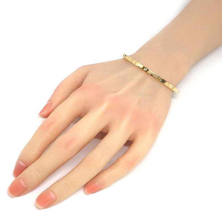 楽天市場】カルティエ Cartier ブレスレット ラブ SM スモール 