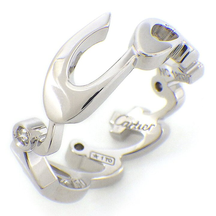 楽天市場】カルティエ Cartier リング シグネチャー ロゴ 2004年  