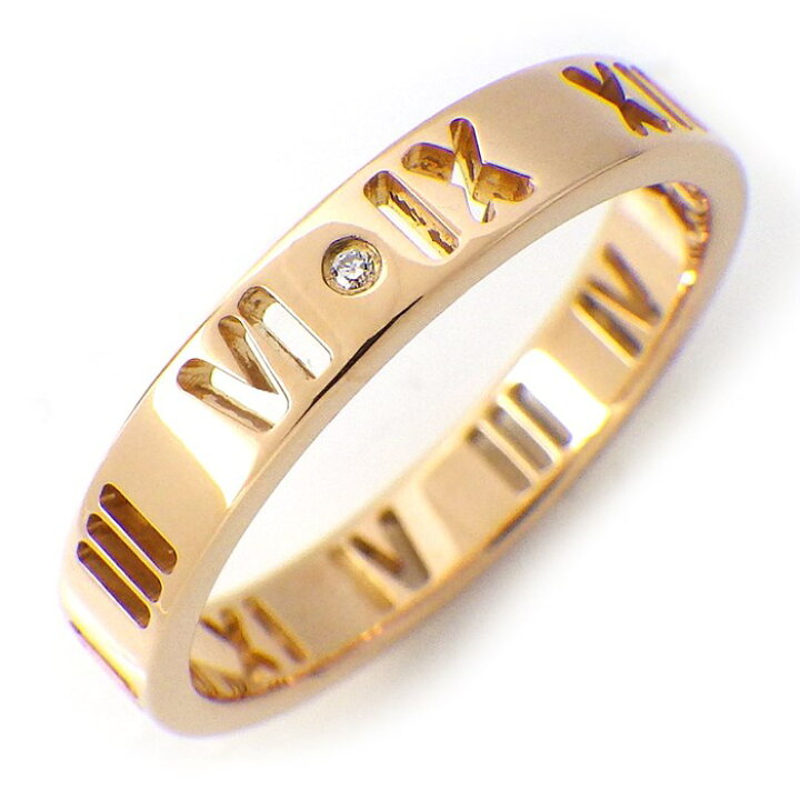 楽天市場】ティファニー Tiffany & Co. リング アトラス ピアスド  