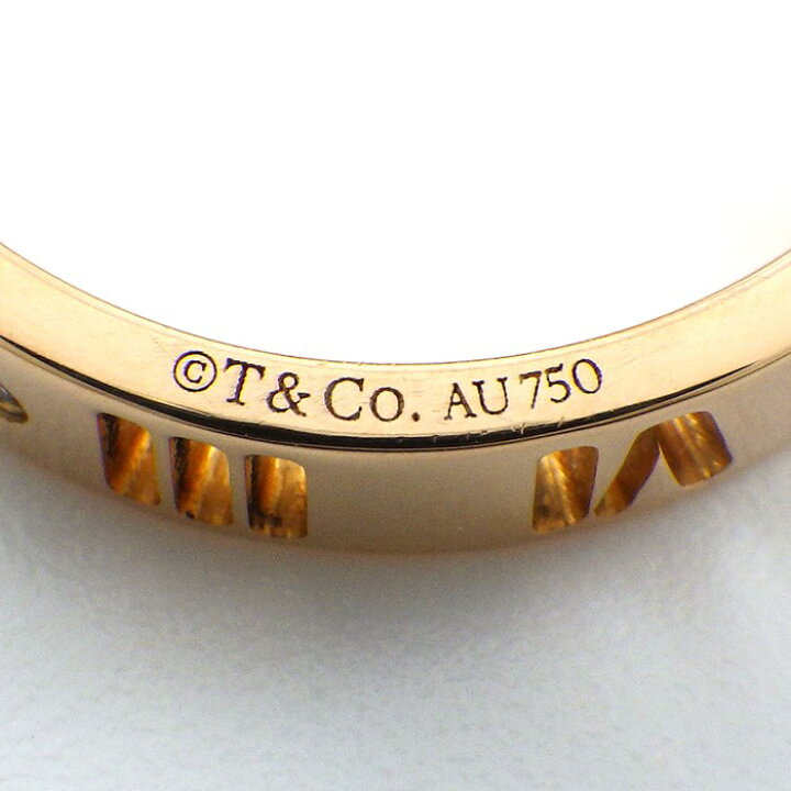 楽天市場】ティファニー Tiffany & Co. リング アトラス ピアスド  