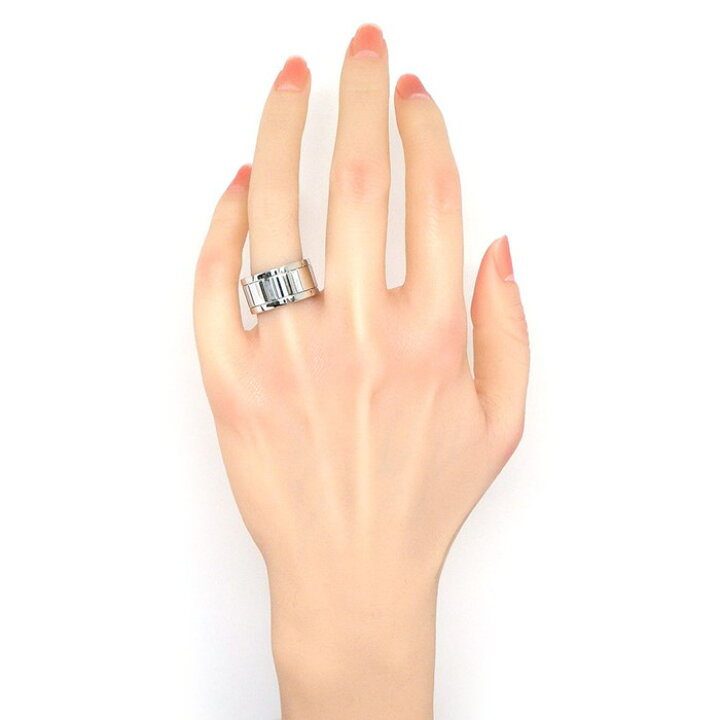 楽天市場】カルティエ Cartier リング タンクフランセーズ LM マット  