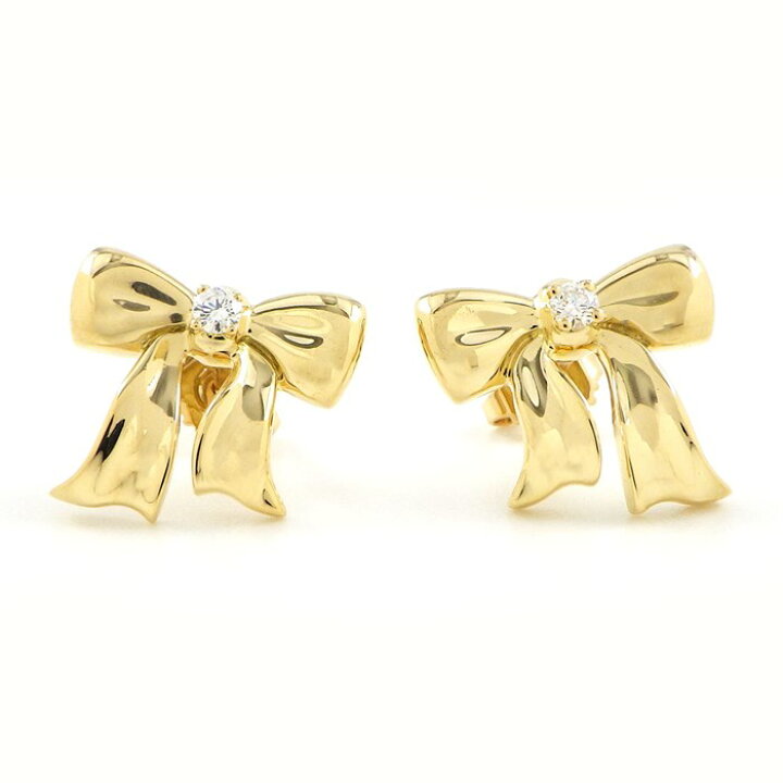 楽天市場】ティファニー Tiffany & Co. ピアス ボウ リボン モチーフ 