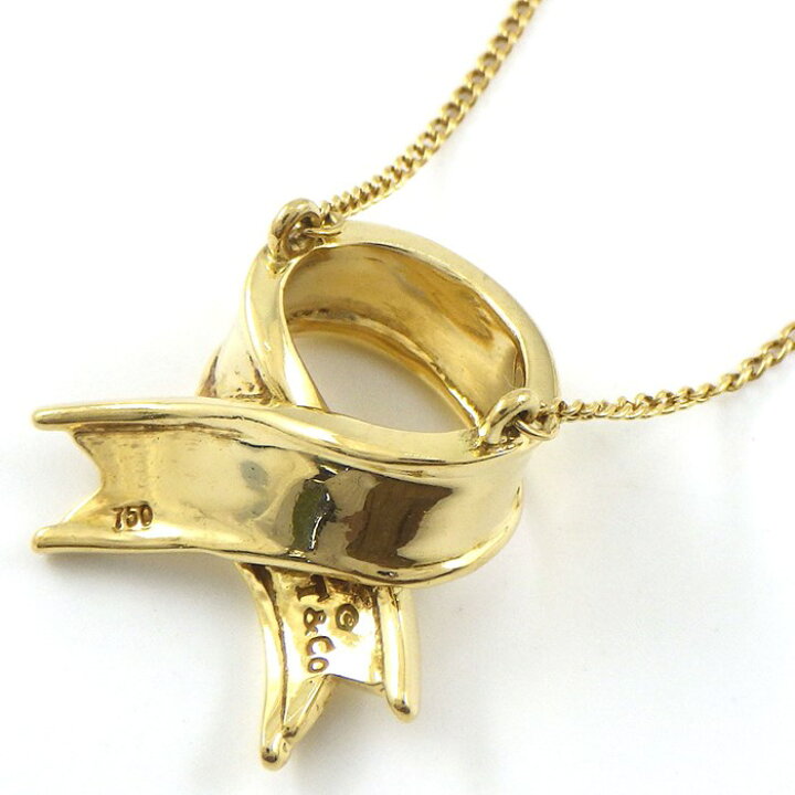 楽天市場】ティファニー Tiffany & Co. ネックレス リボン モチーフ  