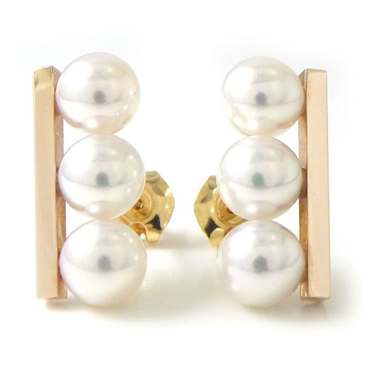 楽天市場】タサキ 田崎真珠 TASAKI ピアス バランス ネオ E-4315-18KSG  