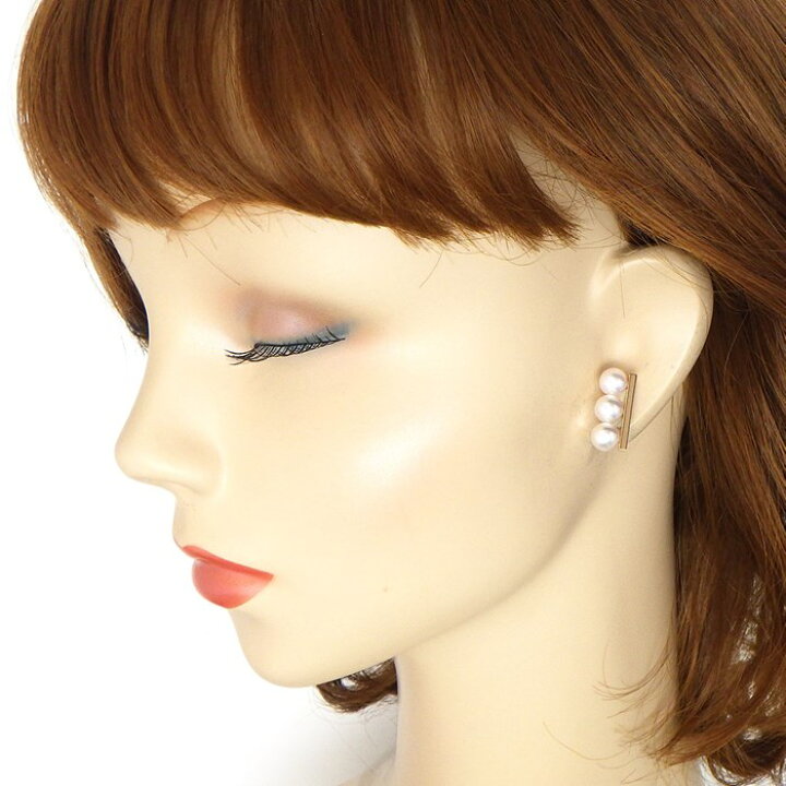 楽天市場】タサキ 田崎真珠 TASAKI ピアス バランス ネオ E-4315-18KSG  