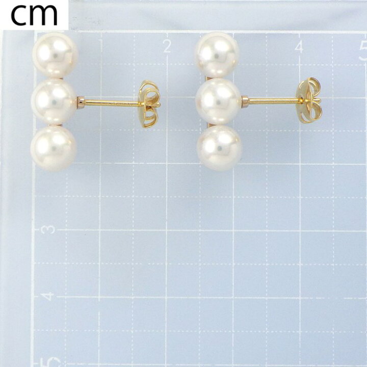 楽天市場】タサキ 田崎真珠 TASAKI ピアス バランス ネオ E-4315-18KSG  