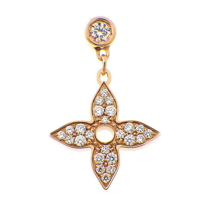 ルイヴィトン ピアス ダイヤ ダイヤモンド イディール きめ細か  