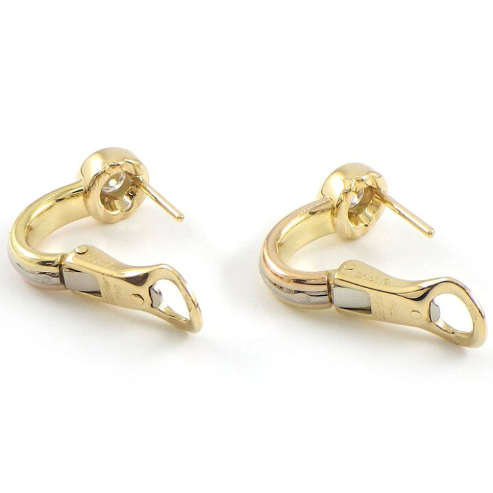 楽天市場】カルティエ Cartier ピアス クリップ モノストーン  