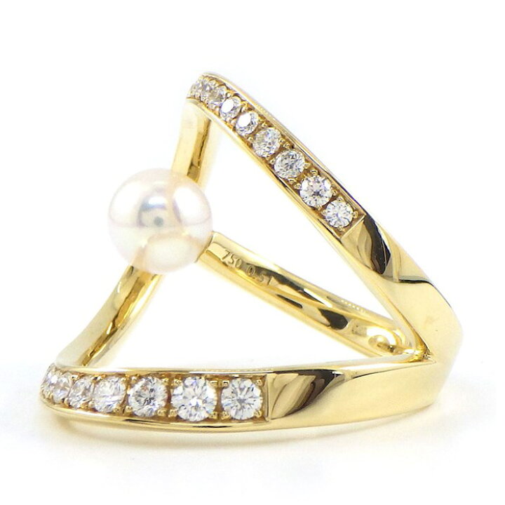 楽天市場】タサキ 田崎真珠 TASAKI リング オーロラ RPI-4744-18KYG  