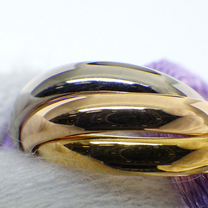 楽天市場】カルティエ Cartier ブレスレット トリニティ トリプル 