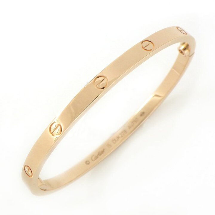 楽天市場】カルティエ Cartier ブレスレット ラブ SM 新型 K18PG / #15  