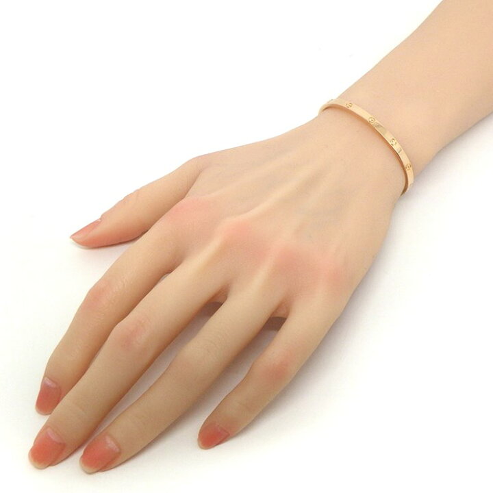 楽天市場】カルティエ Cartier ブレスレット ラブ SM 新型 K18PG / #15  