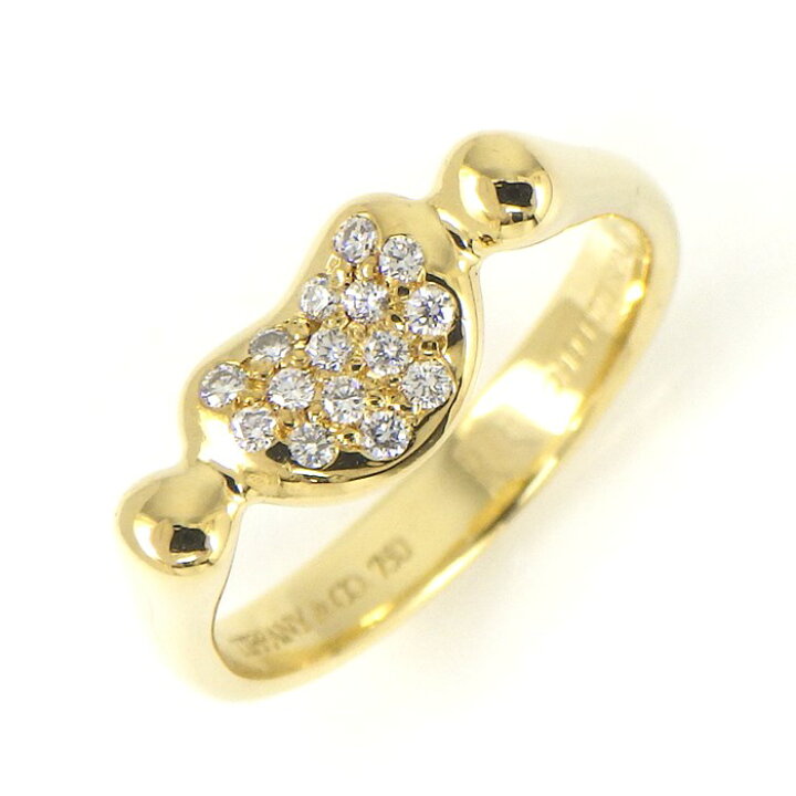 楽天市場】ティファニー Tiffany & Co. リング ビーン デザイン ミニ  