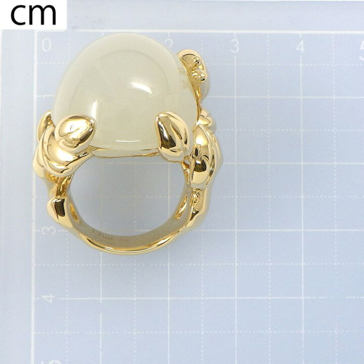 楽天市場】クリスチャンディオール Christian Dior リング リーフ  