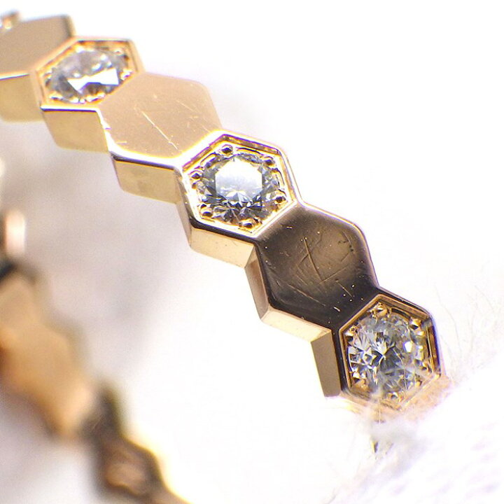 楽天市場】ショーメ Chaumet リング ビー マイ ラブ ハニカム ハーフ  