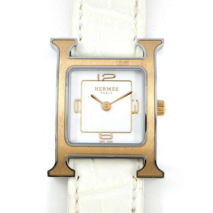 楽天市場】【☆最終お値引き品】 エルメス HERMES 腕時計 Hウォッチ PM 