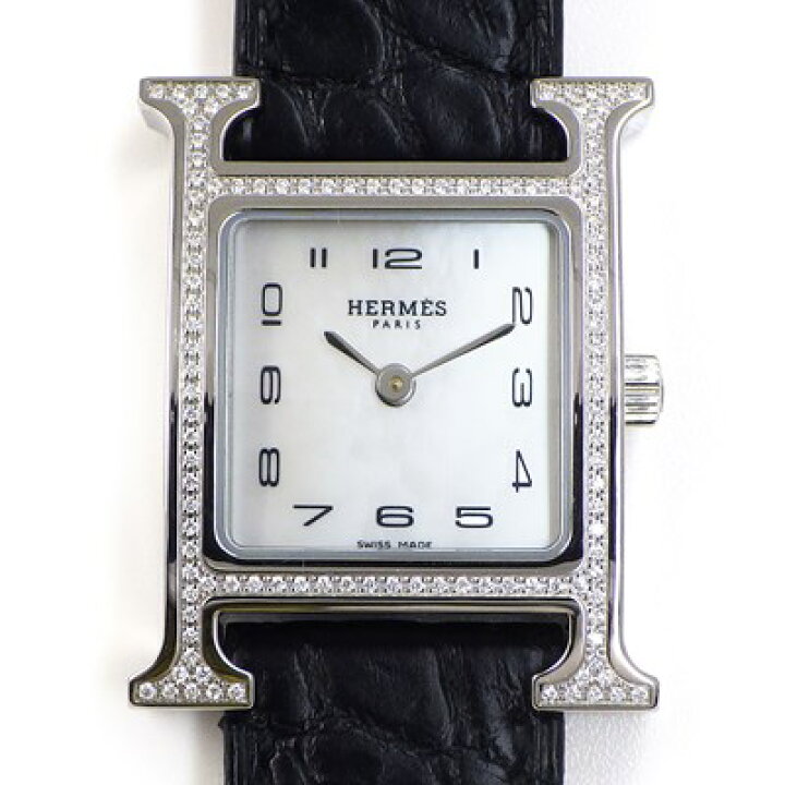 楽天市場】エルメス HERMES 腕時計 Hウォッチ PM 25mm HH1.235  