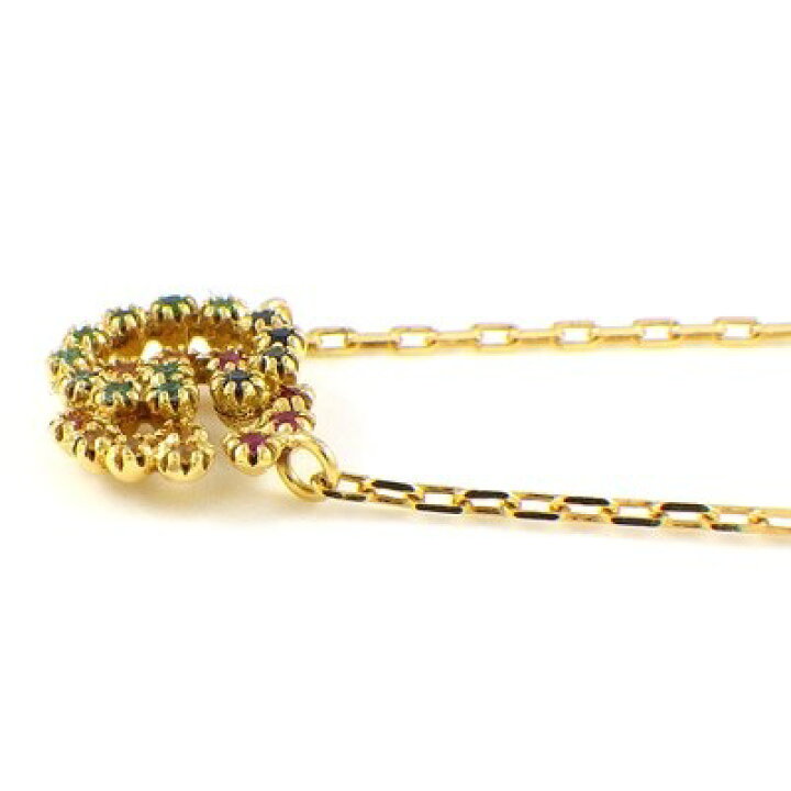 楽天市場】グッチ GUCCI ネックレス GG ランニング ロゴ マルチカラー  