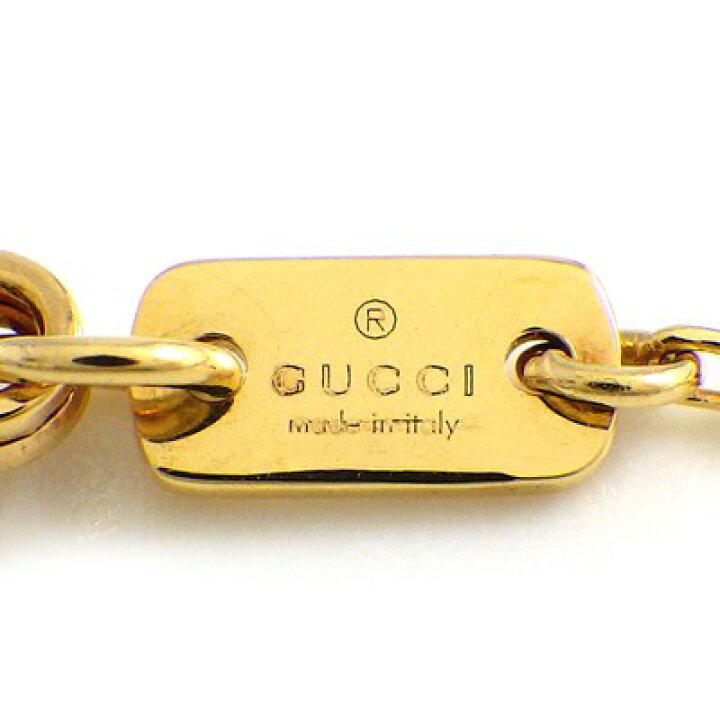 楽天市場】グッチ GUCCI ネックレス GG ランニング ロゴ マルチカラー  