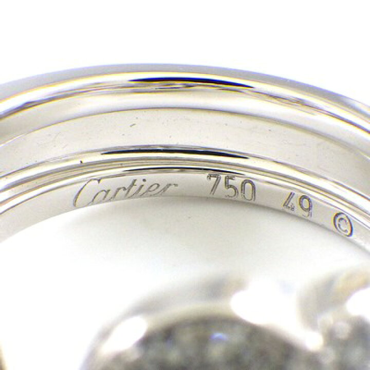 楽天市場】カルティエ Cartier リング ブークルセ LM C2 2C 