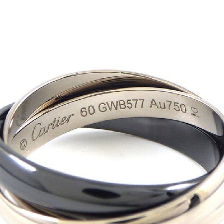 楽天市場】カルティエ Cartier リング クラシック トリニティ MM  