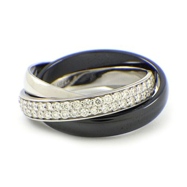 楽天市場】カルティエ Cartier リング トリニティ SM B4235446 フル 
