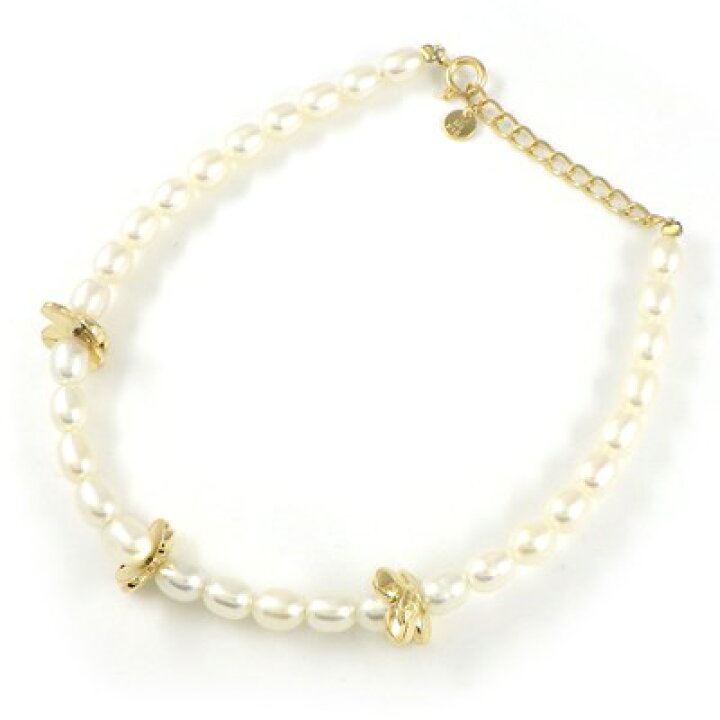 楽天市場】ミキモト MIKIMOTO ブレスレット クローバー 3モチーフ 淡水 