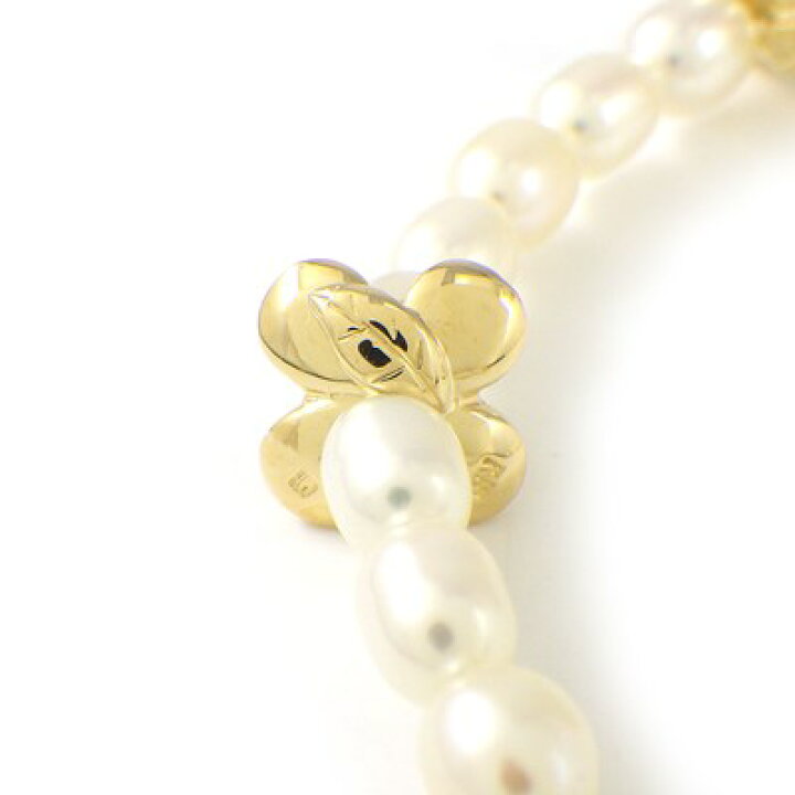 楽天市場】ミキモト MIKIMOTO ブレスレット クローバー 3モチーフ 淡水 