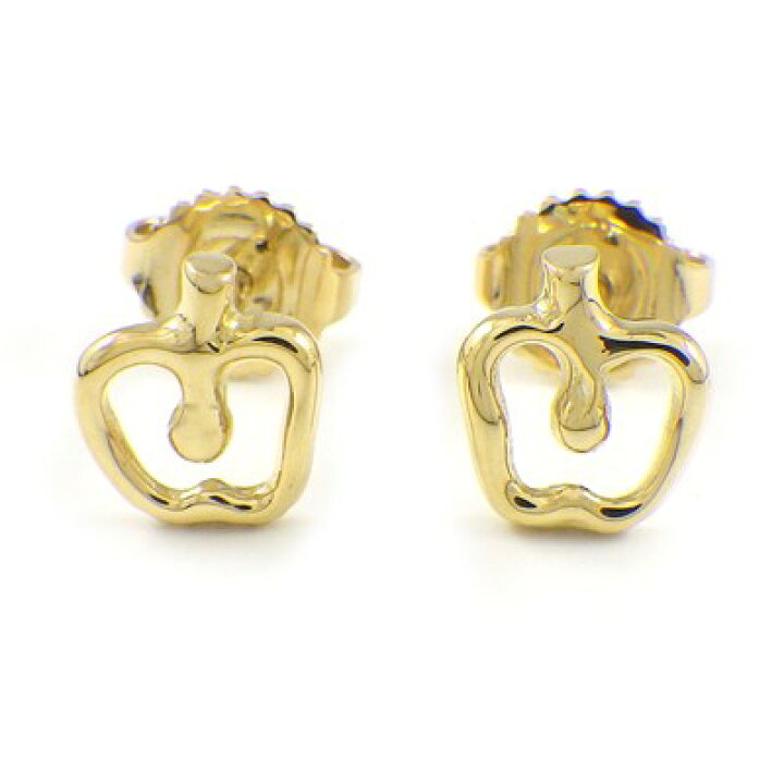 楽天市場】ティファニー Tiffany & Co. ピアス アップル K18YG 【中古  