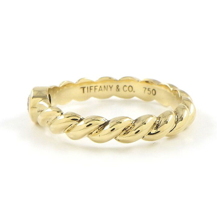 楽天市場】ティファニー Tiffany & Co. リング ツイスト 1ポイント  