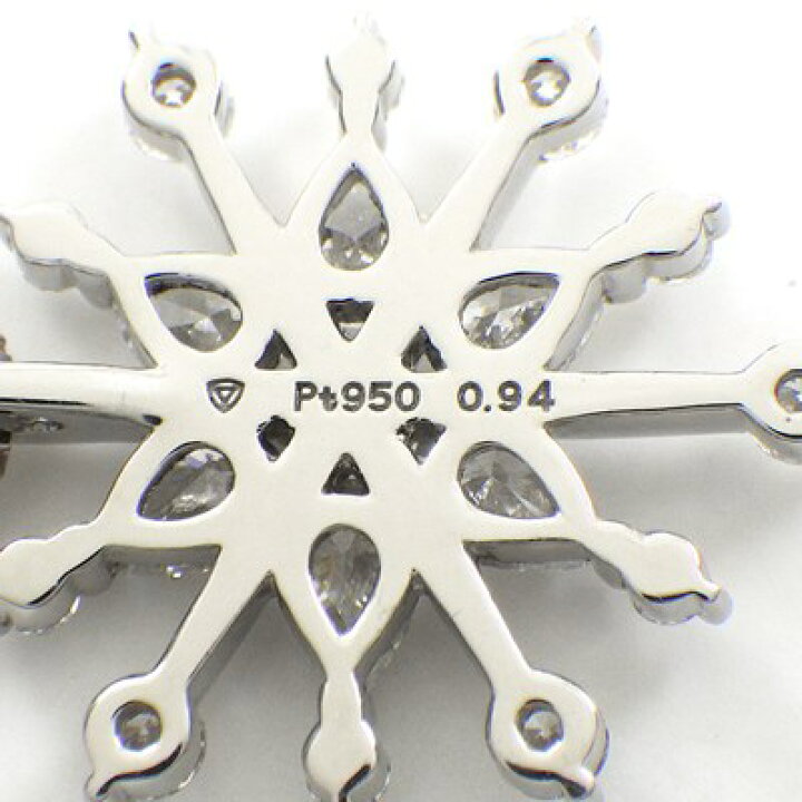 楽天市場】【ダイヤモンド】 ネックレス スノークリスタル 雪の結晶  