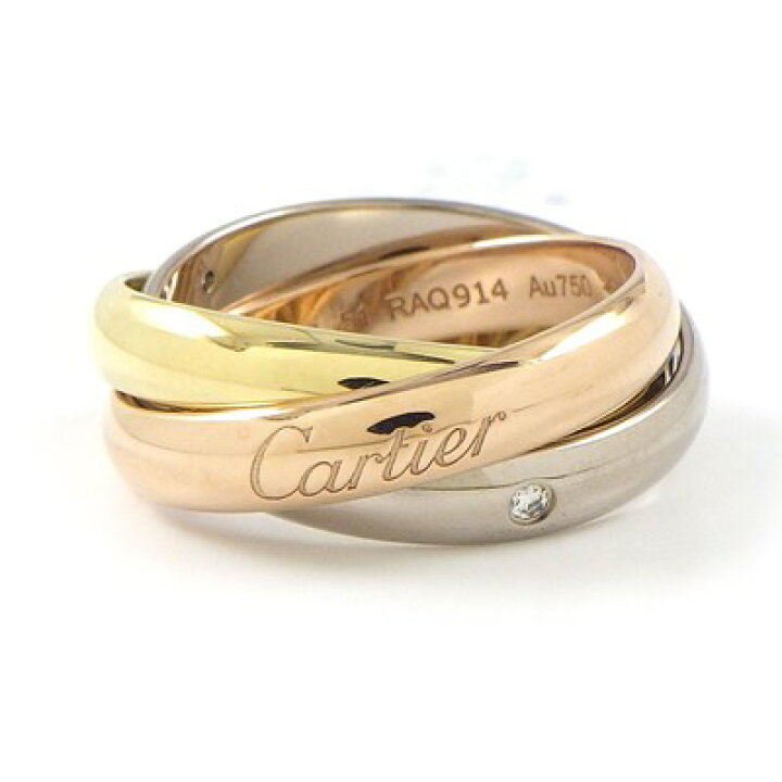 楽天市場】カルティエ Cartier リング トリニティ B4236451 現行 2022 