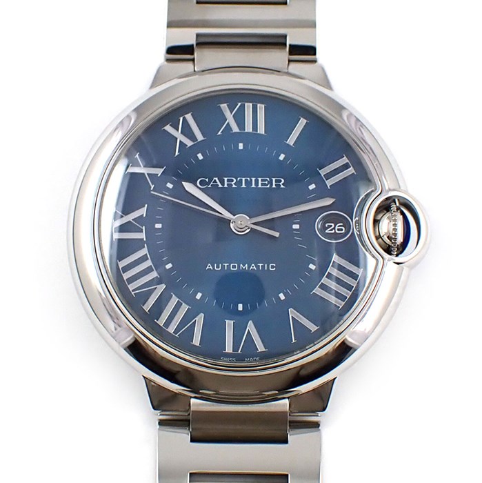 楽天市場】カルティエ Cartier 腕時計 バロン ブルー ドゥ カルティエ
