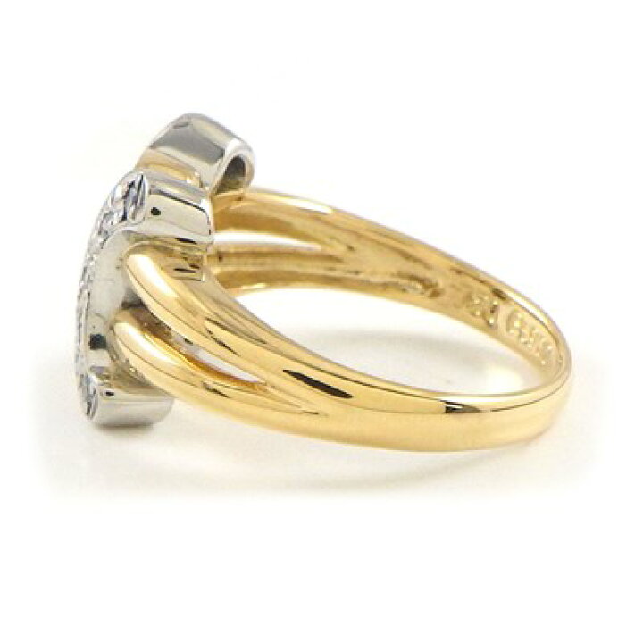 楽天市場】セリーヌ CELINE リング トリオンフ ダイヤモンド 計0.16ct 