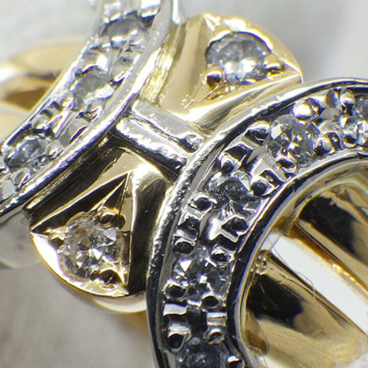 楽天市場】セリーヌ CELINE リング トリオンフ ダイヤモンド 計0.16ct 