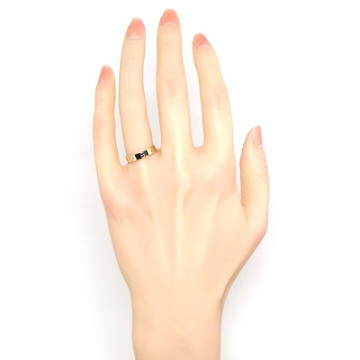 楽天市場】カルティエ Cartier リング ミニ ラブ B4085251 K18PG 11号 