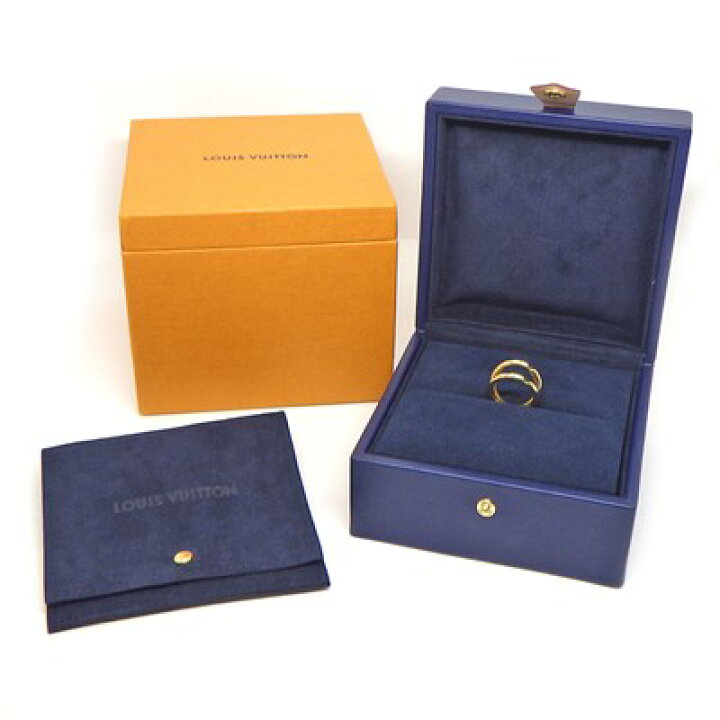 楽天市場】ルイ・ヴィトン LOUIS VUITTON リング バーグ LV ヴォルト  