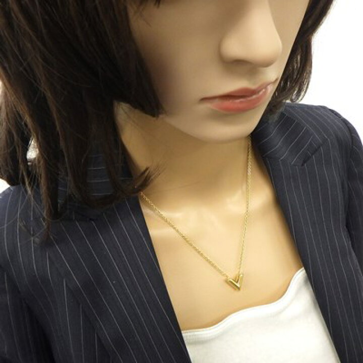 楽天市場】ルイ・ヴィトン LOUIS VUITTON ネックレス エセンシャルV  