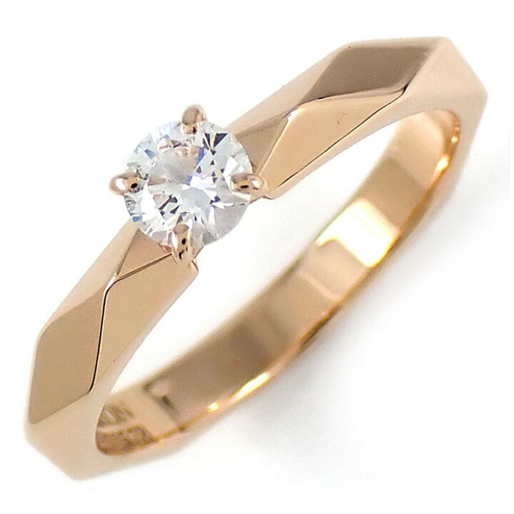 楽天市場】ブシュロン BOUCHERON リング ファセット ソリテール 