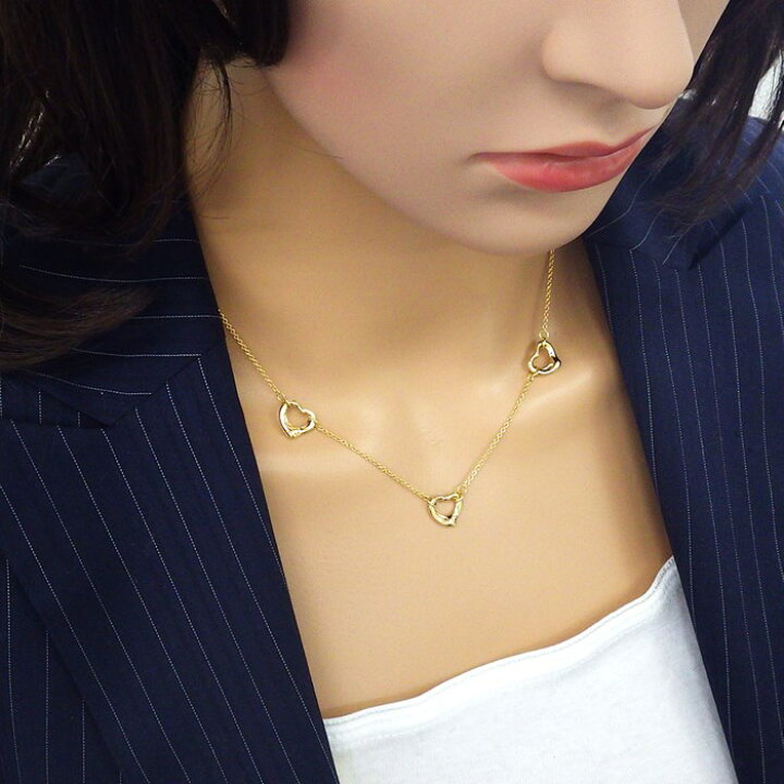 楽天市場】ティファニー Tiffany & Co. ネックレス オープン ハート 3  