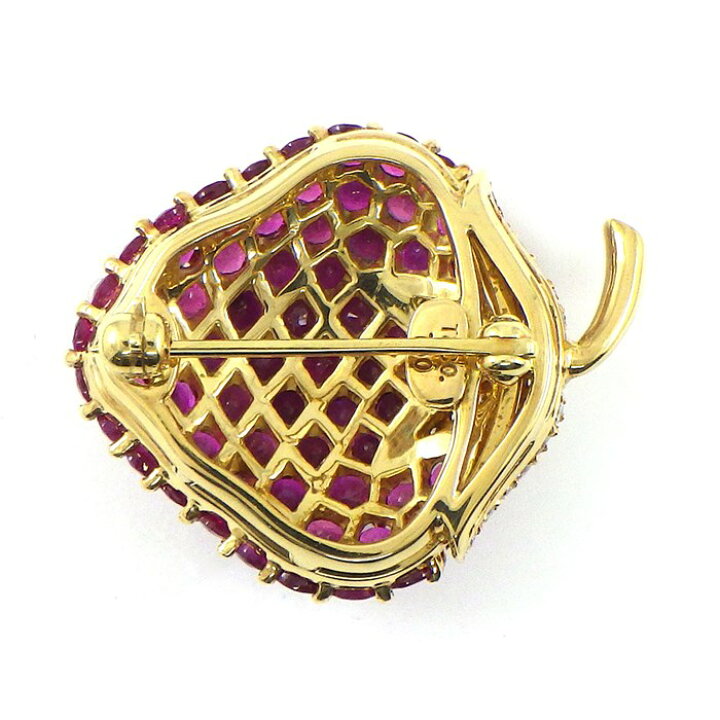 楽天市場】ティファニー Tiffany & Co. ブローチ ストロベリー イチゴ  