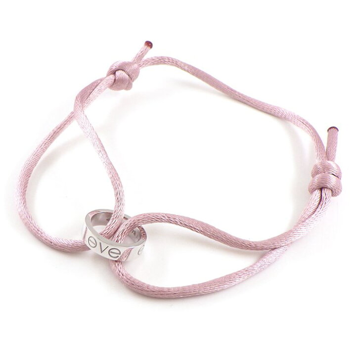 楽天市場】カルティエ Cartier ブレスレット ラブ チャリティー K18WG  