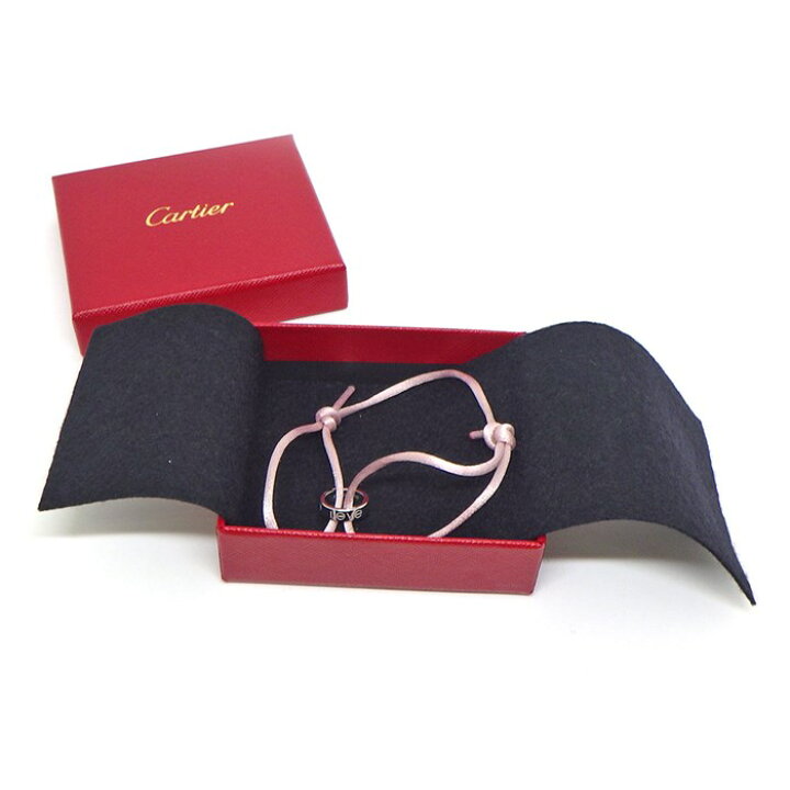 楽天市場】カルティエ Cartier ブレスレット ラブ チャリティー K18WG  