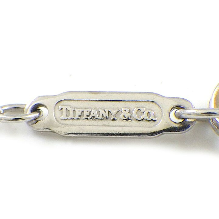 ティファニー Tiffany & Co. ネックレス シグネチャー クロス X K18YG  
