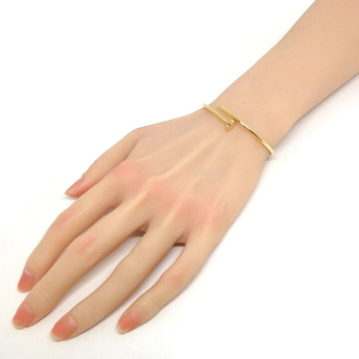 楽天市場】カルティエ Cartier バングル ジュスト アン クル スモール 