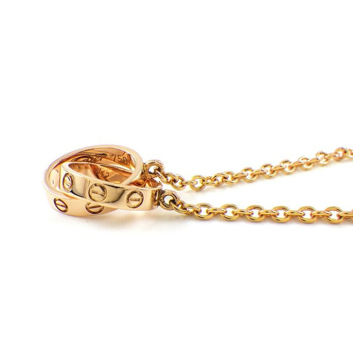 楽天市場】カルティエ Cartier ネックレス ベビーラブ B7212300 K18PG  