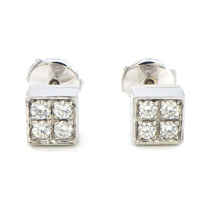 楽天市場】ブルガリ BVLGARI ピアス ルチア ダイヤモンド K18WG 【中古  